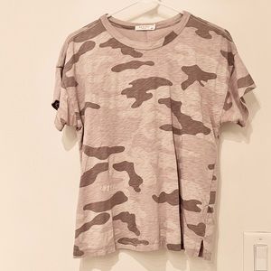 rag & bone camo pocket tee